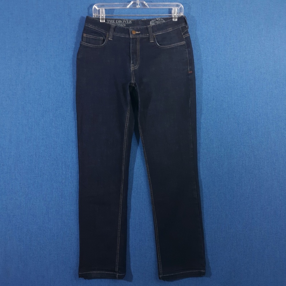 Toad&Co The Drover Dark Blue Jeans Organic Cotton Blend Mens 30 W x 32 L